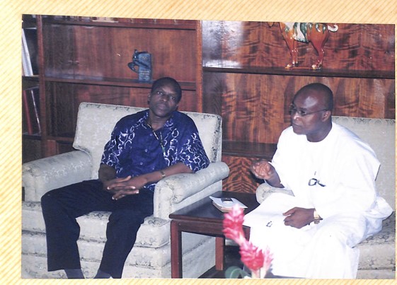 Hon. ASK Bagbin and Hon. Osei Kyei Mensah Bonsu