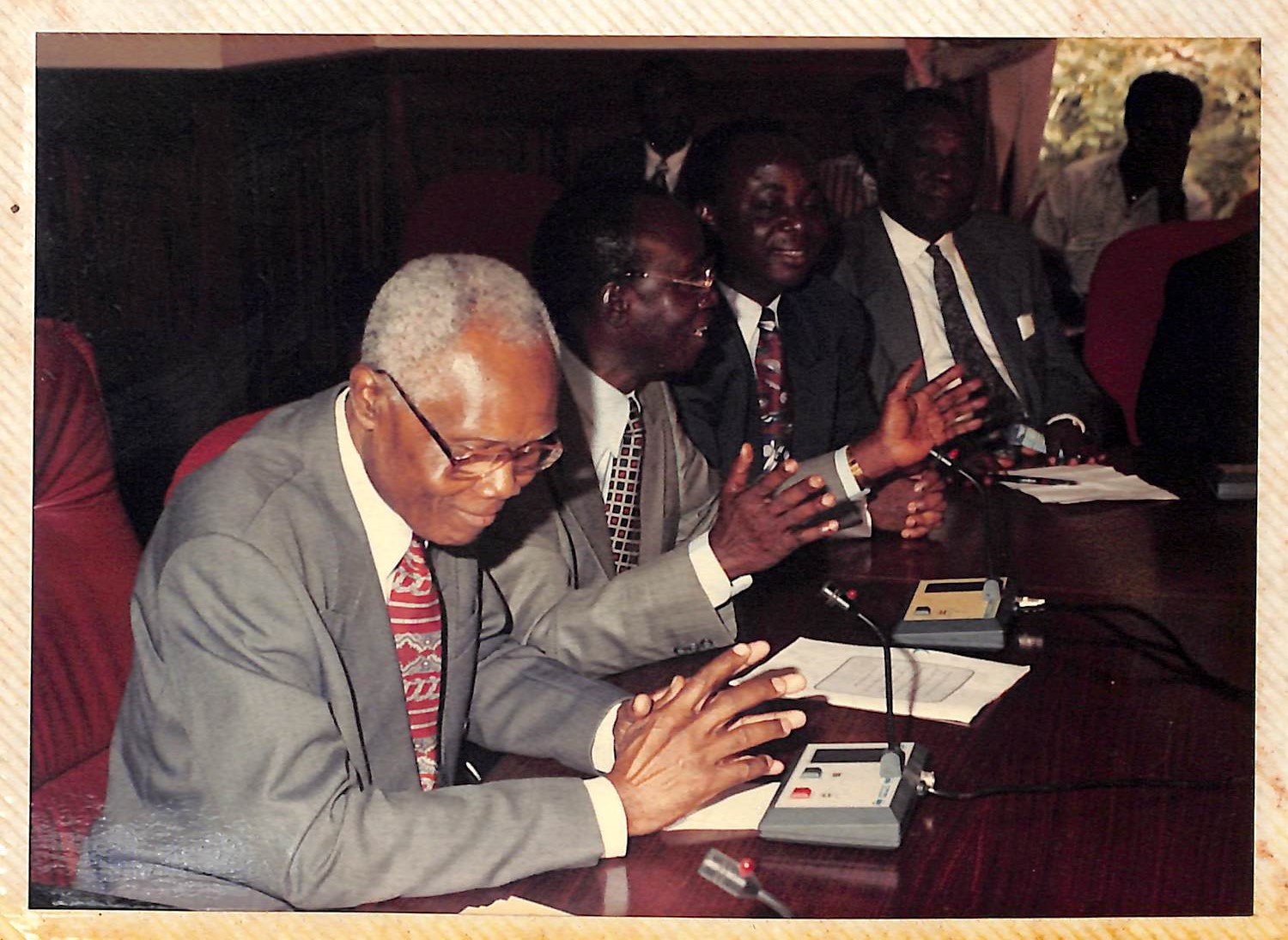 Rt. Hon. Justice D.F. Annan - Speaker of 1st and 2nd Parliament